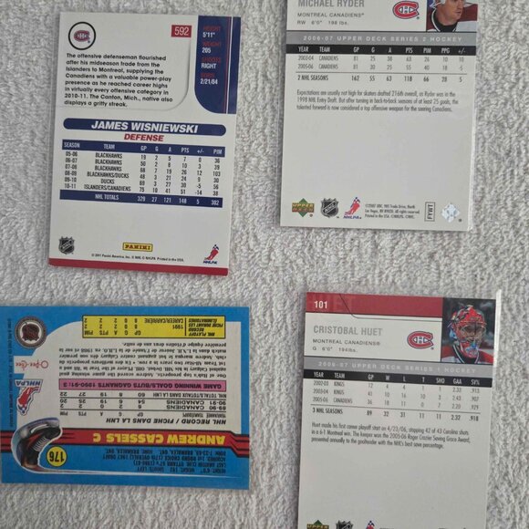 16-Card Montreal Canadiens Lot - P.K. Subban, Gilmour HOF & Rookies! (Sleeved) - Picture 8 of 8